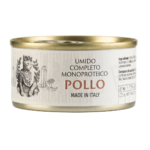 Umido completo in straccetti made in Italy pollo e carote - 85 gr.