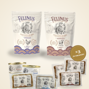 Convivium Felinus, il Grande Banchetto: kit completo di cibo naturale per gatti